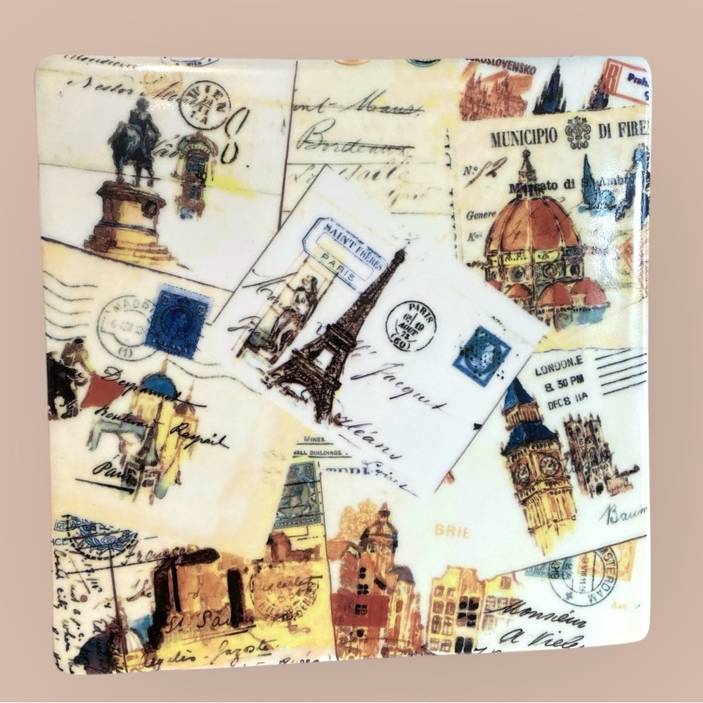 Williams-Sonoma Grand Tour 11 1/2” Square Platter 2008